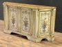 Louis XVI Baroque style sideboard with floral decorations