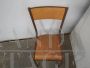 Brown Mullca chair with light wood seat, 1960s