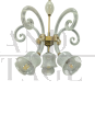 Barovier & Toso Murano glass chandelier, 1940s