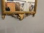 Antique carved and gilded mirror from the Louis Philippe era - 19th century