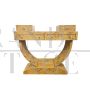 Art Deco style birch briar console table