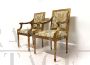 Pair of Louis XVI Baroque armchairs