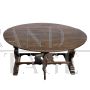 Antique drop-leaf table from Italy, early 17th century