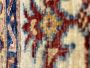 Vintage Uzbek carpet in cotton and wool