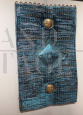 Decorative sculptural panel by M'horò from the Scudi series