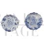 Pair of Albisola ceramic plates, Italy 1940s