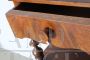 Pair of antique 19th century bedside tables in walnut with open part