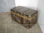 Vintage sheet metal trunk from the 60s