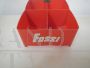 Vintage Fassi plastic candy display container, 1970s