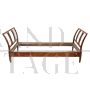 Antique Directoire single bed in cherry wood, early 19th century