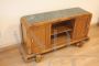 Art Deco sideboard or TV cabinet in walnut