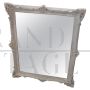 Vintage wall mirror in lacquered wood   