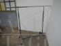 vintage clothes rack adjustable in height and width