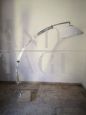 Vintage arched floor lamp with marble base