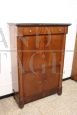 Antique 19th century mahogany secretaire, restored