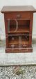 Small vintage roller shutter office filing cabinet