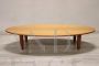 Oval coffee table by Cassina, 1980s