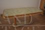 Dining table by Vittorio Dassi with marble base and glass top