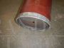 70s cardboard container tube for fabrics