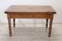 Antique walnut book-opening table from the mid 19th century