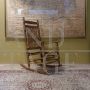 Vintage wooden rocking chair