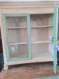 Antique buffet & hutch cupboard, lacquered in colonial style
