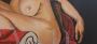 Contemporary painting Nude and alone