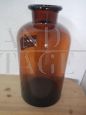 Vintage glass apothecary jar container