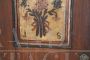 Rare 19th century Tyrolean carved and painted wardrobe with secret compartments