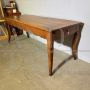 Antique extendable Provencal refectory table in cherry wood, 1770