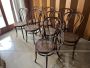 Set of 8 Jacob & Josef Kohn dining chairs, Vienna