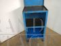 Industrial blue metal workshop cabinet, 1970s