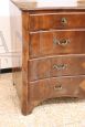 Antique 18th century dresser with diamond inlays, Louis XV period
