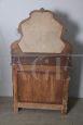 Antique Louis Philippe small sideboard with mirror upstand