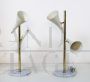 Double cone table lamp in 1970s Stilnovo style