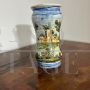 Antique Albarello ceramic pharmacy jar, Naples 18th century