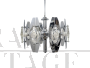 Vintage chandelier in the style of Oscar Torlasco, 1970s