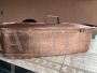 Vintage copper fish pot