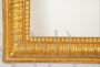 Antique Neapolitan frame in gilded and carved wood, early 19th century