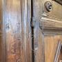 Antique Italian Umbrian wardrobe or pantry cabinet from the 17th century
