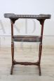 Antique bean-shaped side table from the late 19th century