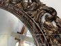 Large vintage Florentine wooden mirror