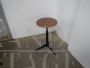 Vintage industrial 3-legged stool from the 1960s