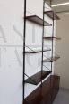 Italian design wall bookcase from the 60s