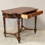 Walnut writing table from the late 19th century