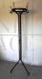 Vintage black metal coat stand, 1960s  