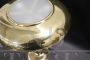 Table lamp designed by Oscar Torlasco in brass, Italy 1950s