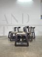 Set of 6 Willy Rizzo chairs for Mario Sabot