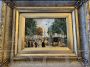 Turri - Painting with Ducale Park in Parma, oil on panel from the 20th century