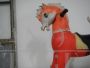 Vintage rocking horse made of plastic
